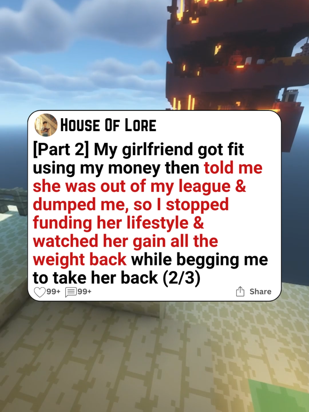 Part 2. My girlfriend got fit using my money then told me she was out of my league and dumped me, so I stopped funding her. #storytime #scalingstories