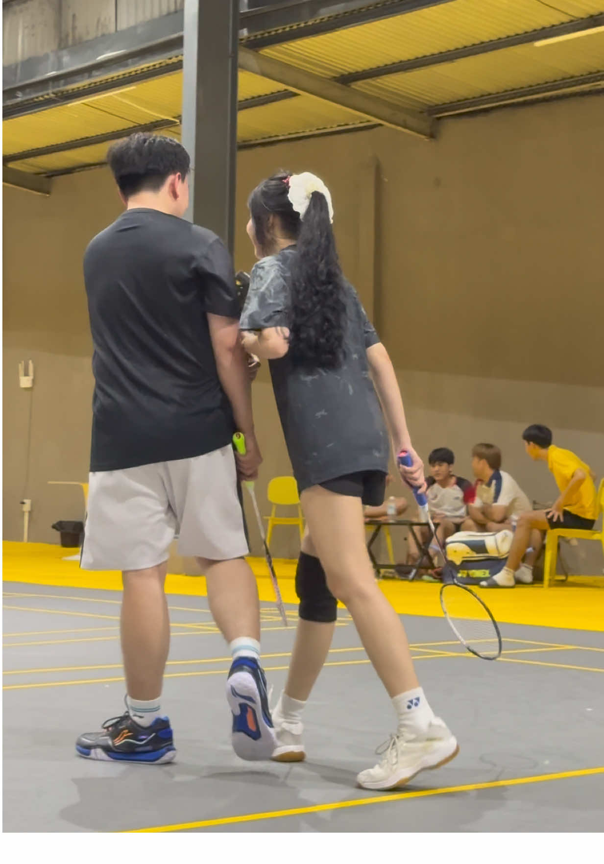 +1 partner nữ dui dẻ vào giỏ hàng cầu lông hôm nay 🤪🤪 #checkin #badminton #caulong #funny  #LIVEFest2025 