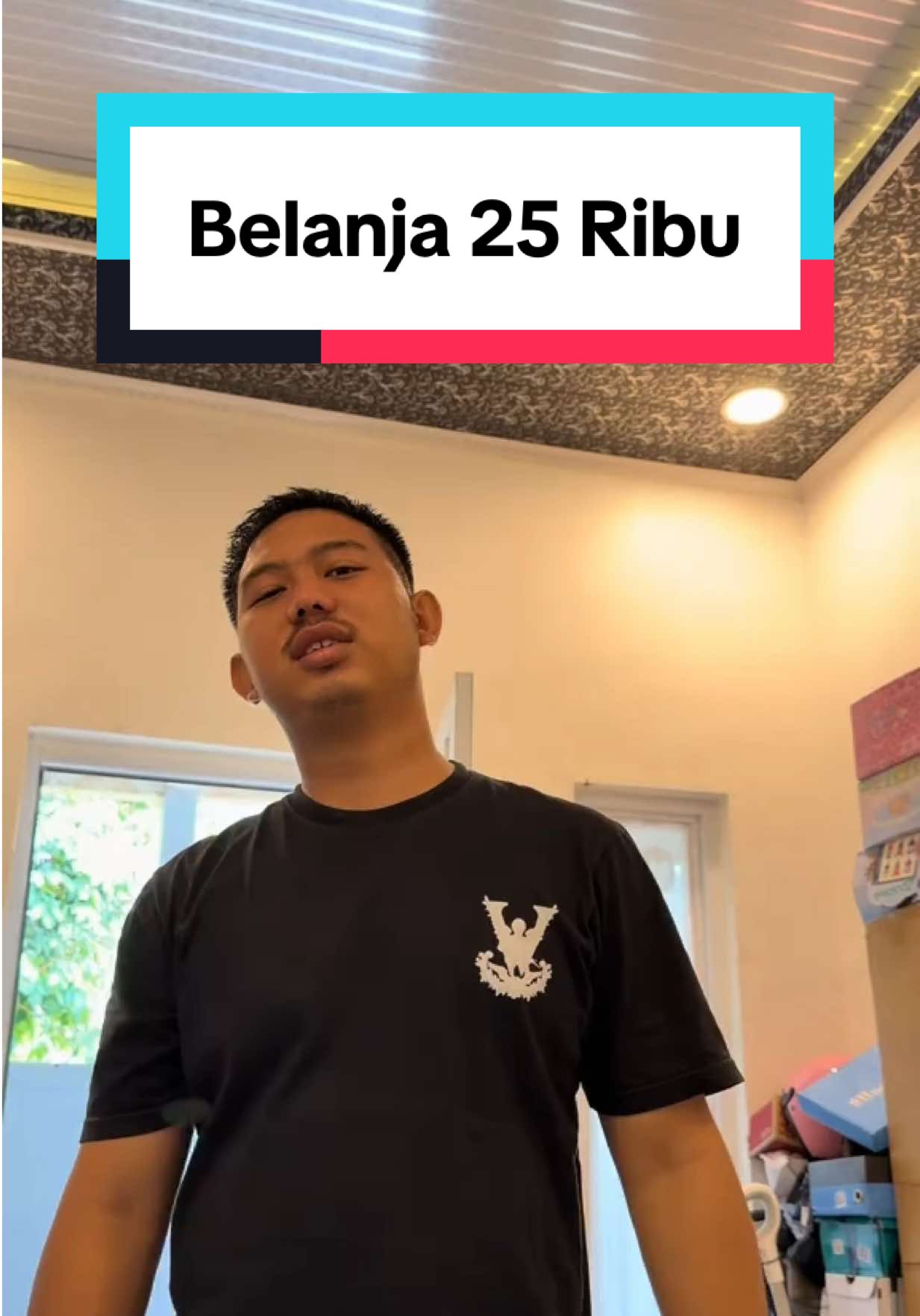 bener bener dikasih 25 ribu buat belanja 😭 @Mega Nay 
