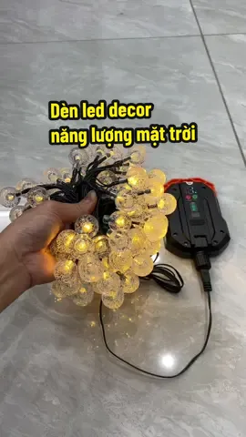 ✅ Đèn led trang trí decor năng lượng mặt trời Siu Đẹp . #viral #denhoangkim #dentrangtri #dennangluongmattroi #denledtrangtri 