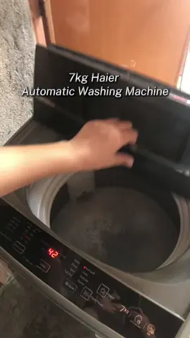 Proven and tested nanamin to, kong gaano kaganda gamitin tong 7kg Haier Automatic Washing Machine ✨ #Haier #laundryday #viral #washingmachine 