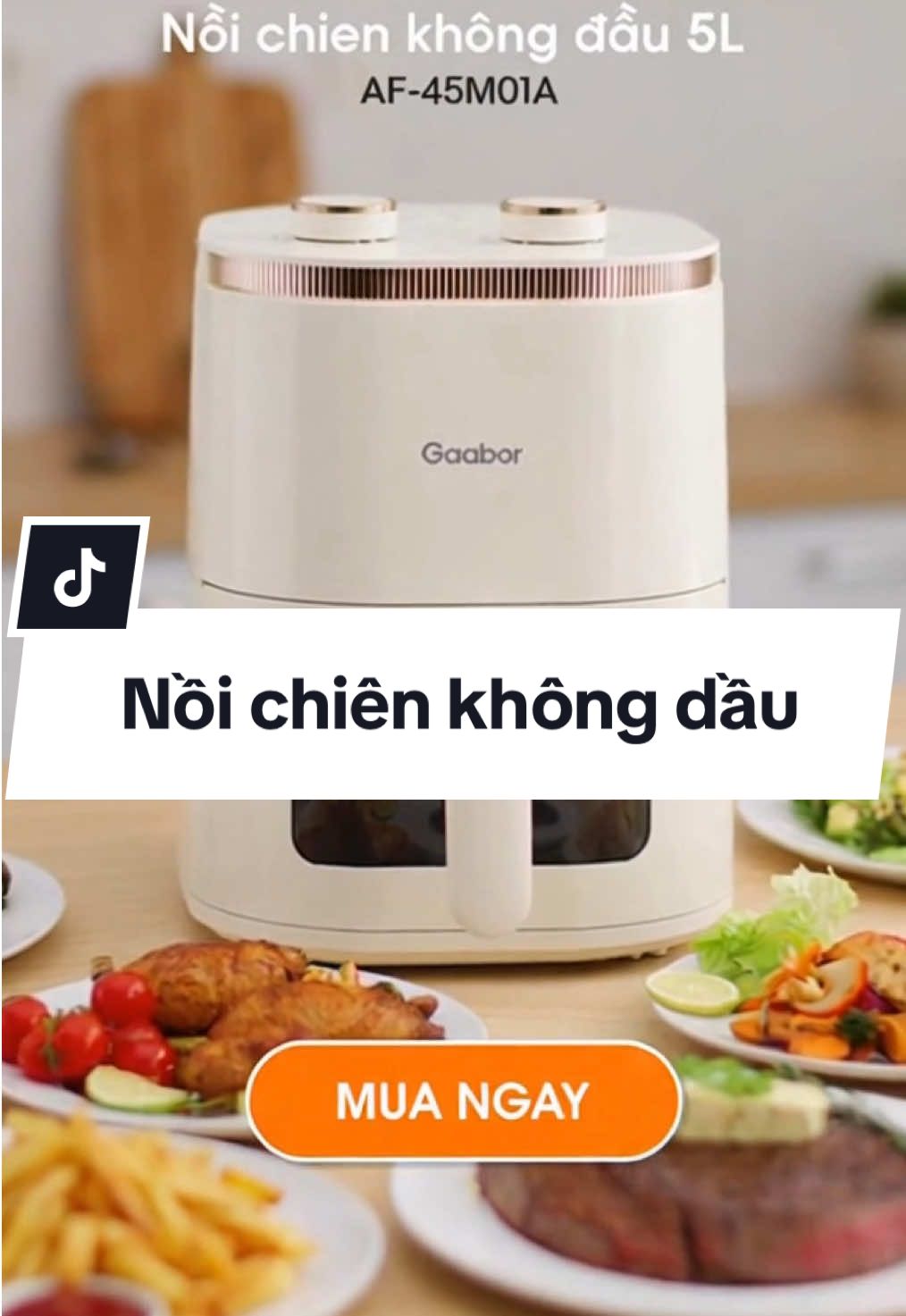 Nồi chiên không dầu Gaâbor AF-45M01A #creatorsearchinsights #gaabor 
