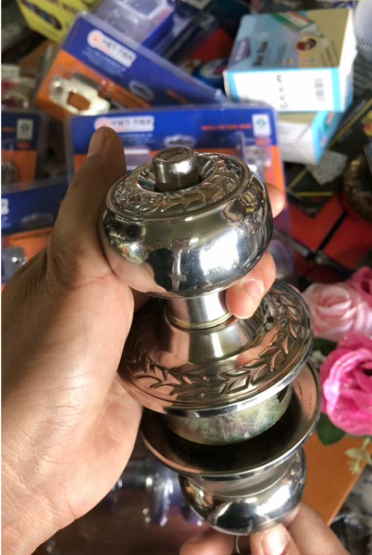 Bộ khoá tay nắm tròn việt Tiệp cầu ngắn,dài lắp đặt tiện lợi. #xuhuongtiktok  #viralvideo  #TikTokAwardsVN  #giadụngtiệních 