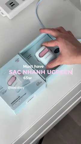 Sạc nhanh mà xinh xỉu ✨🤌🏻 #aestheticvideos #review #ugreen #sacdienthoai 