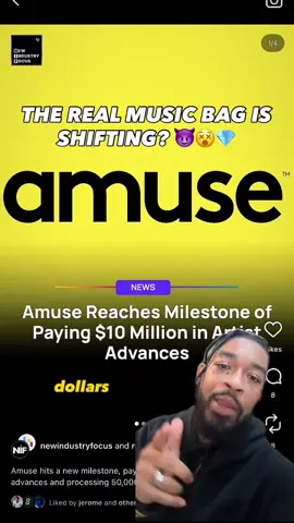 Rappers - tap in with @amuse.io if you REALLY want to get to the music bag in 2026 🔌 Share to a musician you believe in and save if you make music yourself 🚨 #musician #amuse #musicdistribution 