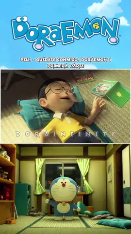 Doraemon Peli. - Quédate conmigo, Doraemon: 1 Primera Parte!!! 🩵 #doraemon #entretenimiento #castellano #nobita #anime 