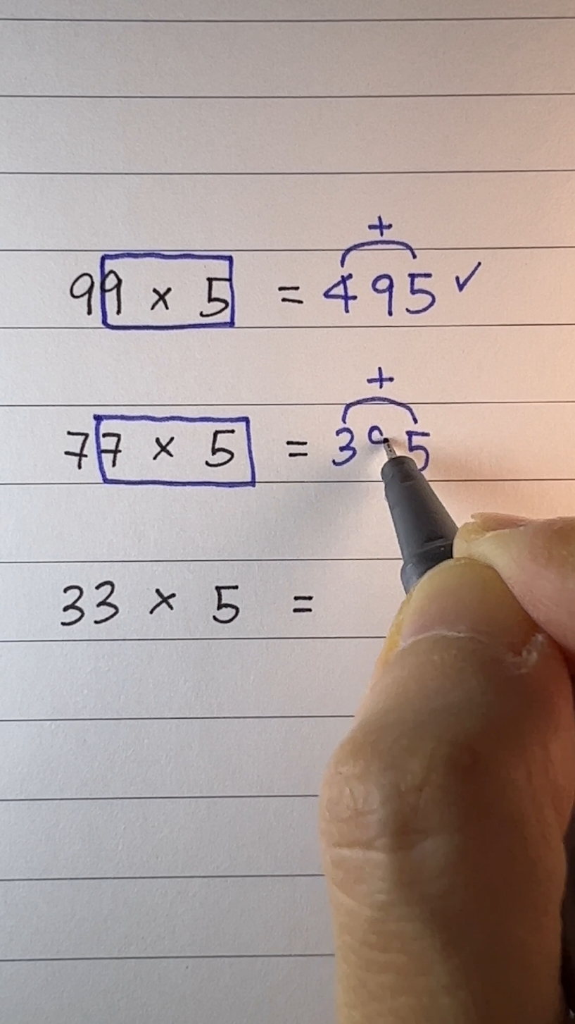Try this multiplication shortcut!  #multiplication #mathtricks #mathhack #basicmath #adultlearner #learnmath #mathisfun #mathrefresher