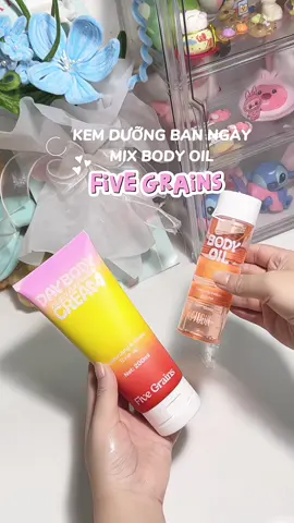 Kết hợp cả combo là bao trắng í 🫶 #fivegrains #duongtrangbody #duongtrangda #comboduongtrangda #xuhuong 
