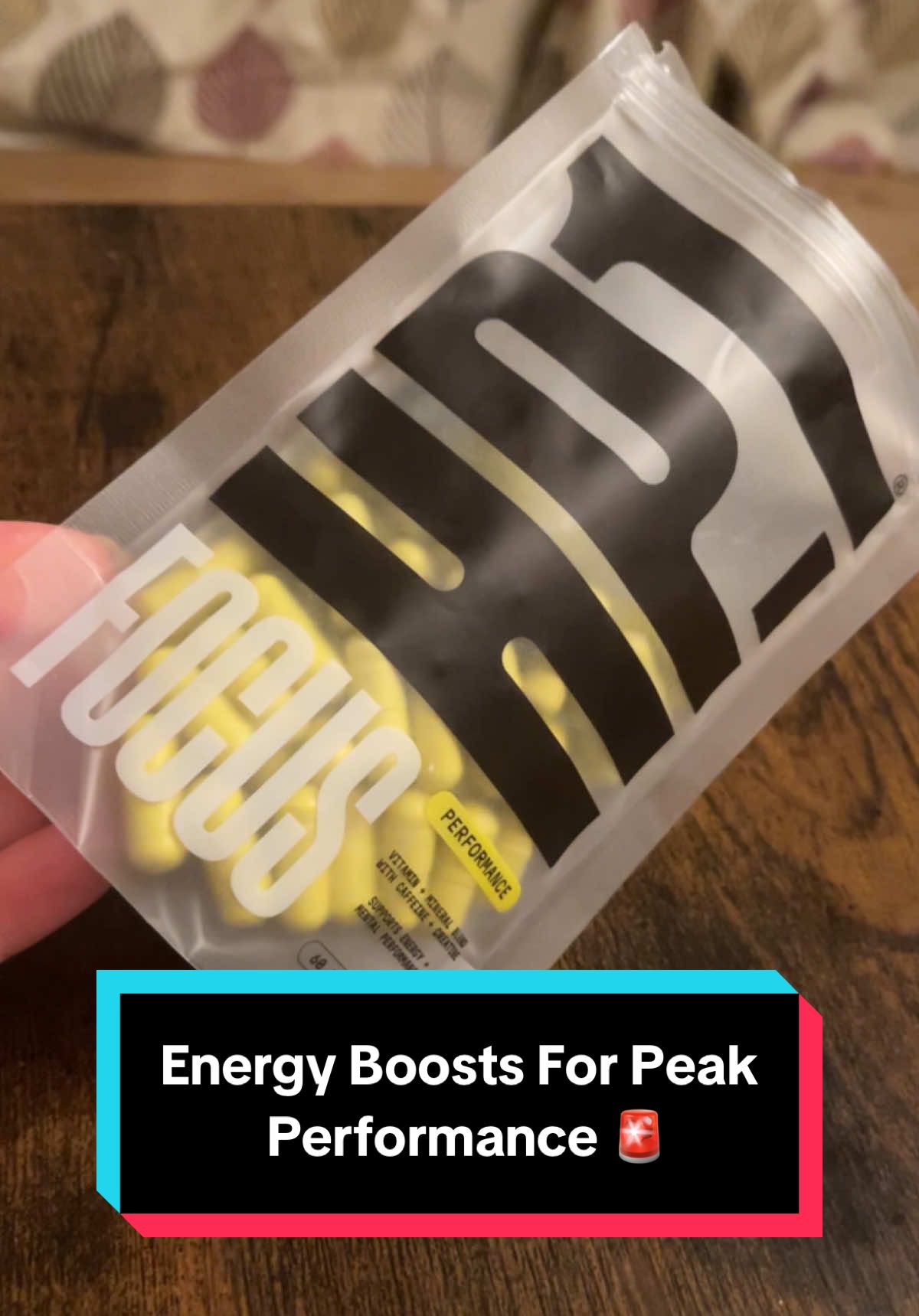 Energy Boosts For Peak Performance  With @HP1Focus 💪🏽✨ #energyboost #Wellness #newproduct #mentalclarity #tiktokmademebuylt    