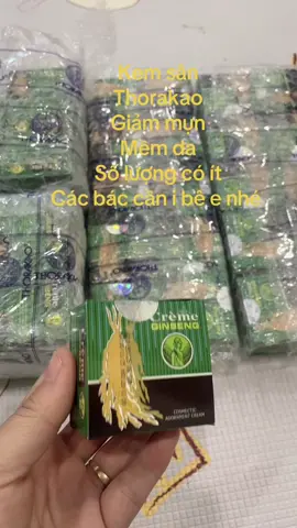 Kem sâm thorakao giảm mụn, mềm da số lượng ít các bác cần ib e nha #kemsamthorakao #thorakao #duocsiafl #xuhuong #viral 