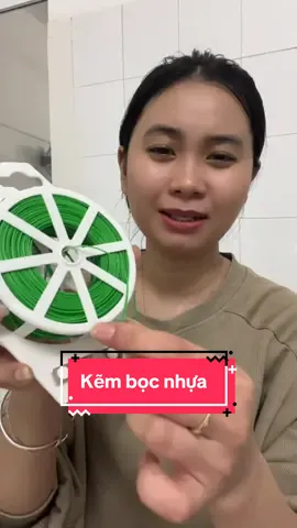 Cuộn dây kẽm bọc nhựa 100m mà nay chưa tới 20k freeship  #nhacaoreview 