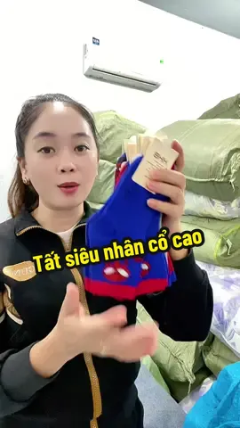 Tất siêu nhân cổ cao dành cho bé trai 1-10 tuổi#tatbegai #tatbetrai #tat 