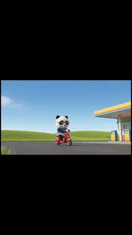 Learn English Daily - Activities - Panda's Scooter Adventure