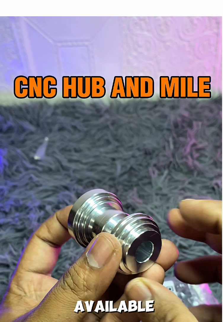 Cnc hub and mile solid nito boss, #cnchubandmile#hubandmile#hubandmilecnc#beatfi#motorcycleaccessories 