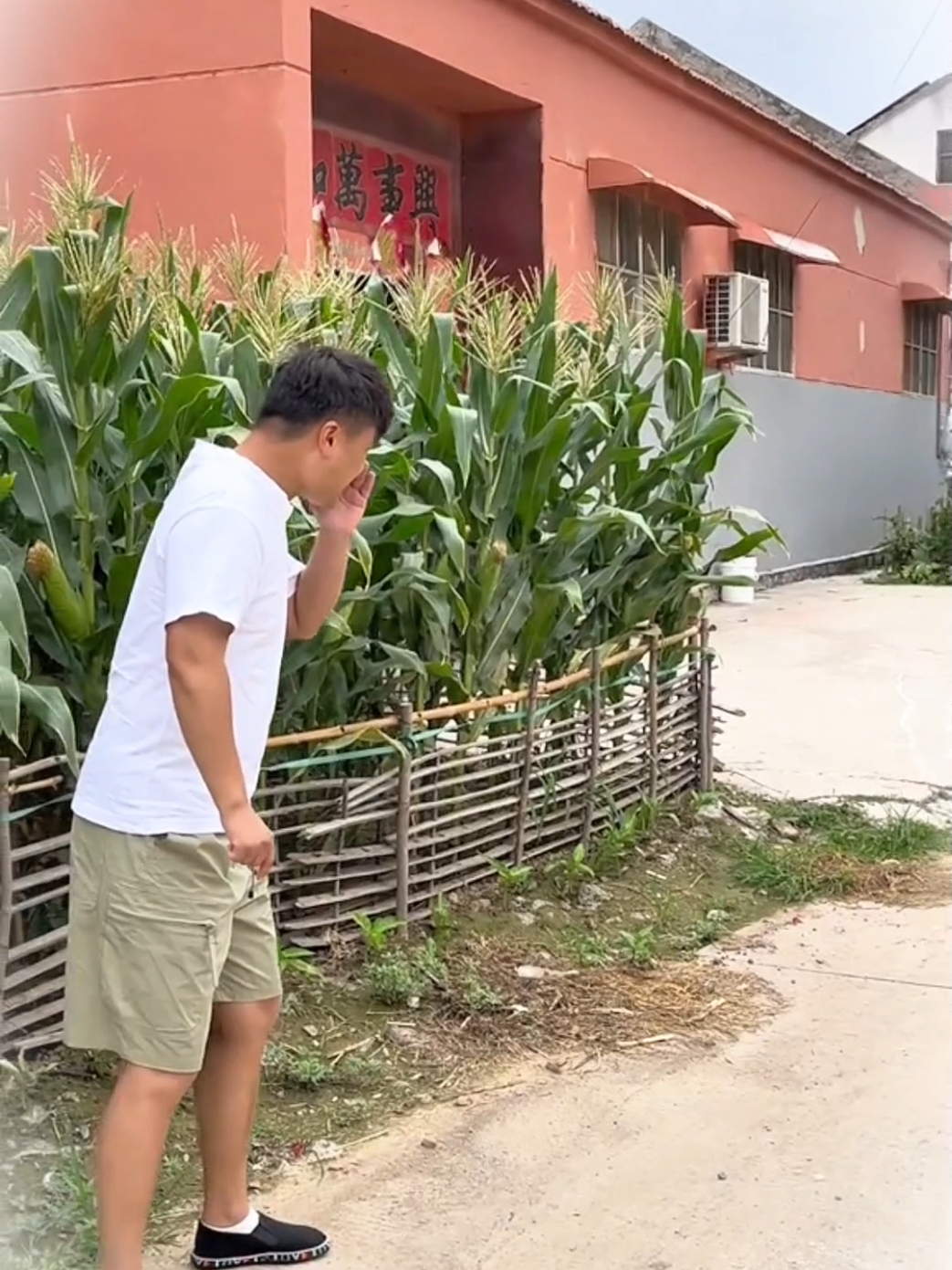 Chinese guy Voice Prank with chicken 🐔  #AnimalSounds #DogPrank #DogReaction #FunnyPrank #PrankWithDogs 