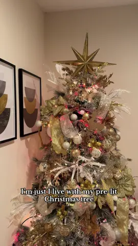 I get so many compliments from it  #foryoupagе #christmasdecor #christmastreeinspo #prelitchristmastree 