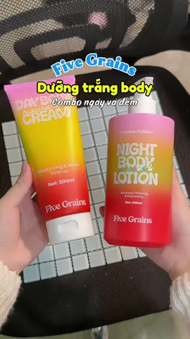 Dưỡng da đón Tết bây giờ là vừa rùi nè ✨ #fivegrains #kemduongfivegrains #daycream #lotion #comboduongda 