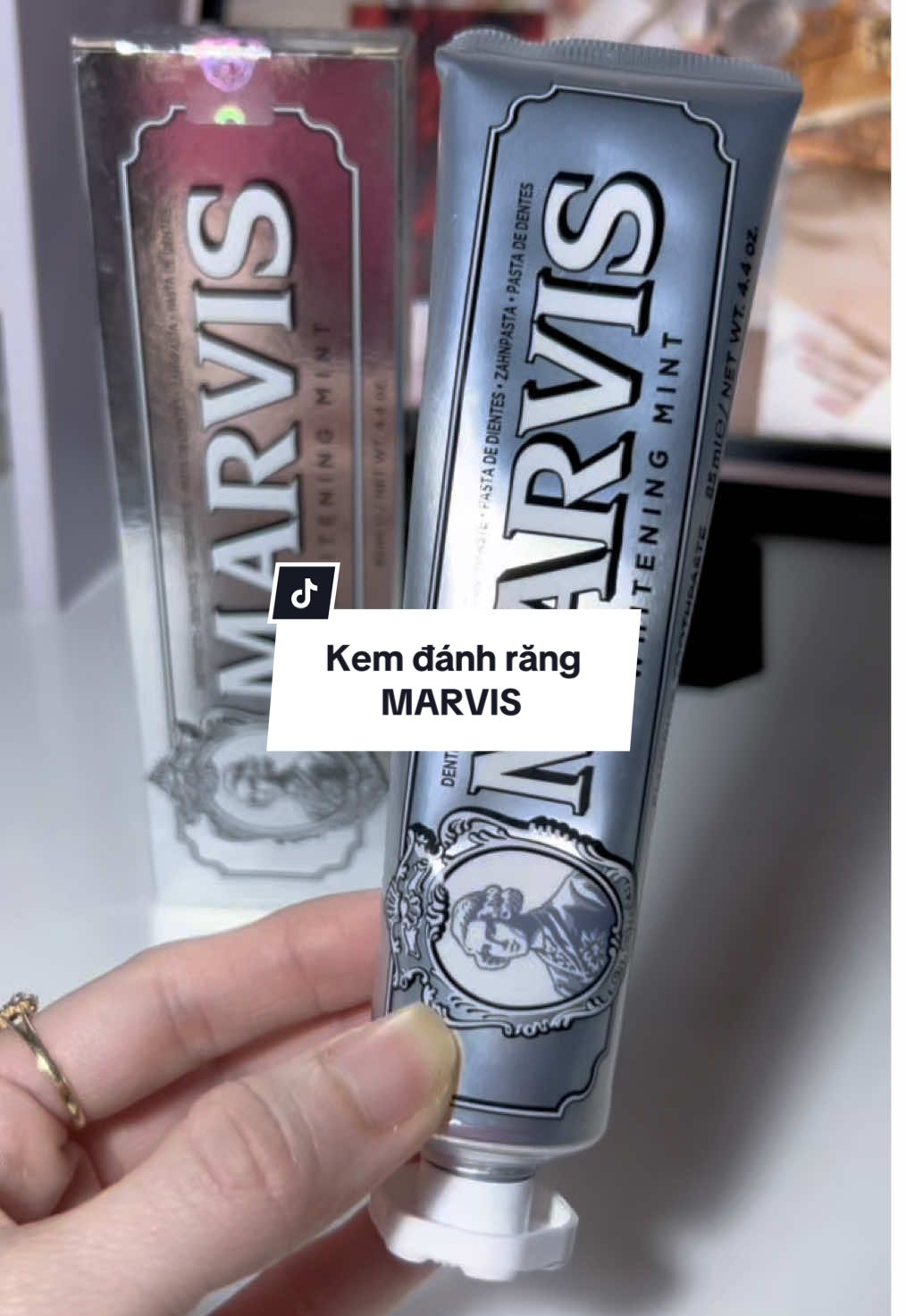 Kem đánh răng Marvis gì chưa người đẹp? Chăm răng là phải kĩ nhaaa #review #kemđánhrăng #marvis #fyp #TiệmtạphoáRosee 