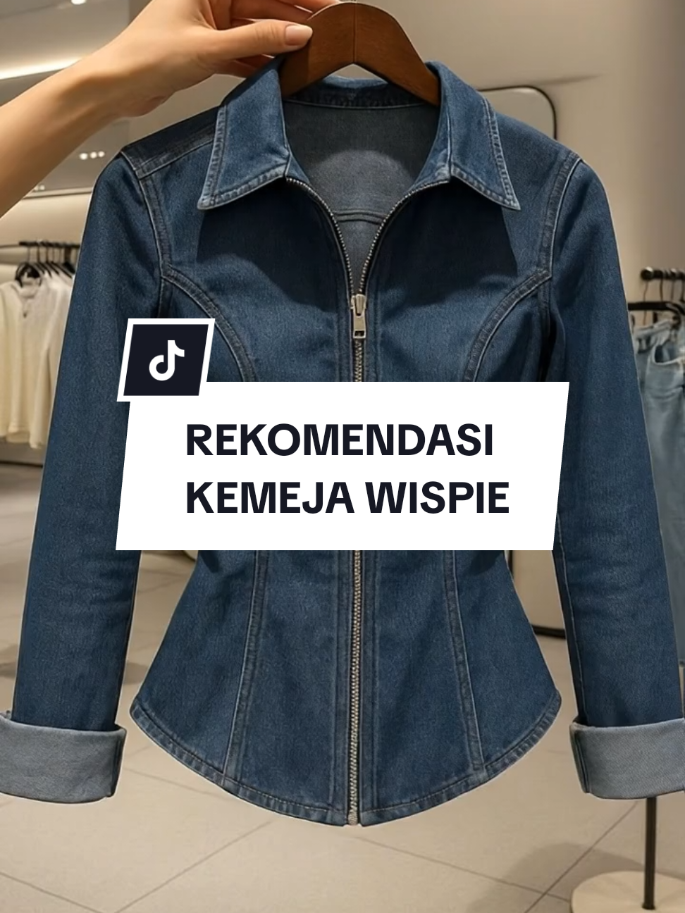 ✨ Denim-nya rapi, fit-nya bikin percaya diri! Baju denim ini punya cutting yang nge-shape banget tanpa ribet. Detail jahitan rapi, bahan tebal tapi tetap nyaman—auto jadi outfit andalan kapan pun, ke mana pun. #kemejadenim #kemejawanita #kemejawispie #rekomendasikemeja #wispiegirl 