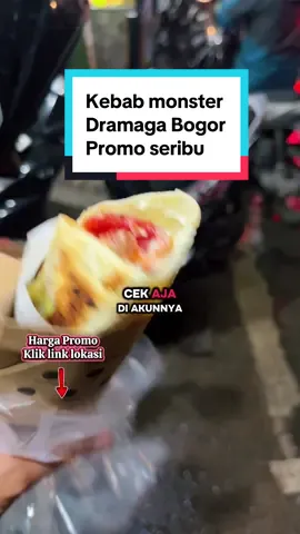 Kebab monster dramaga bogor promo seribu#tiktokgo #kebabmonster #kebab #JagoViral 