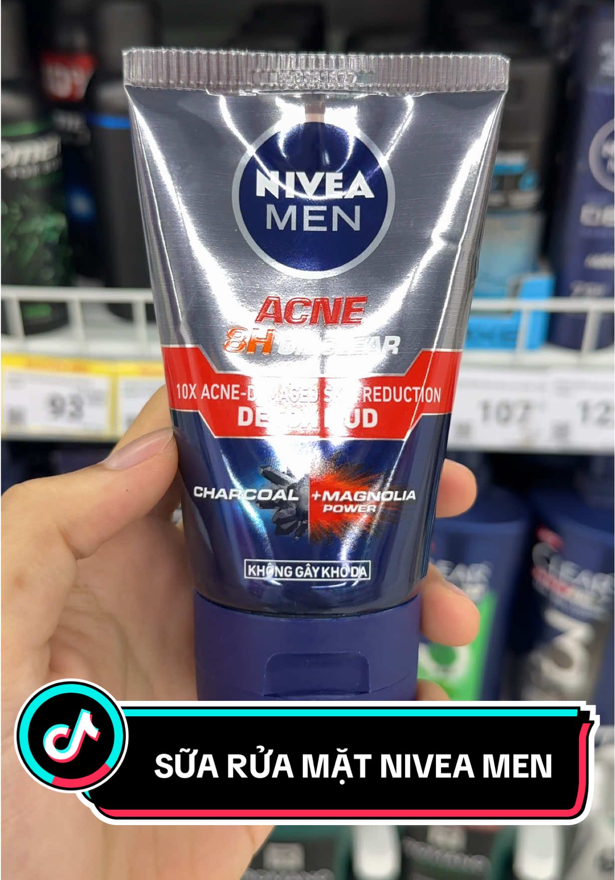 Sữa rửa mặt nivea men sạch sâu thơm lâu giá rẻ free ship #taphoaseden 