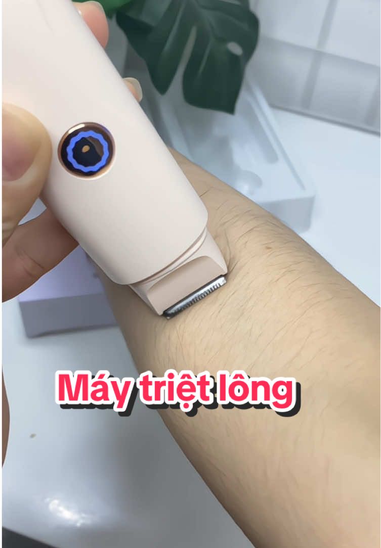 Máy triệt lông 2 đầu #review 