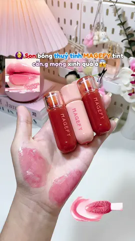 Son bóng thuỷ tinh MAGEFY xinh iu#MAGEFY #MAGEFYMAKEUP #SONMAGEFY #sonbong #trending 