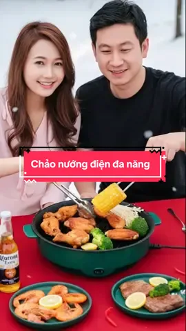 “Cặp đôi mà nướng chung là hiểu nhau liền… chỉ cần đừng tranh miếng cánh gà!” 🔥 Nướng nhanh – vui cả buổi – ăn là ghiền! #VideoAI #NuongDienDaNang #CoupleCooking #GiaDungHot #ReviewChill