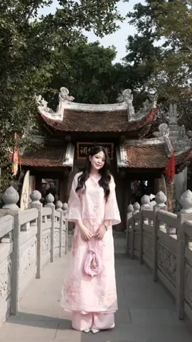 áo dài tết phần 3 : áo dài cách tân màu hồng 🌺#outfittet #aodai #outfittet #xuhuongtiktok #dotet2025 