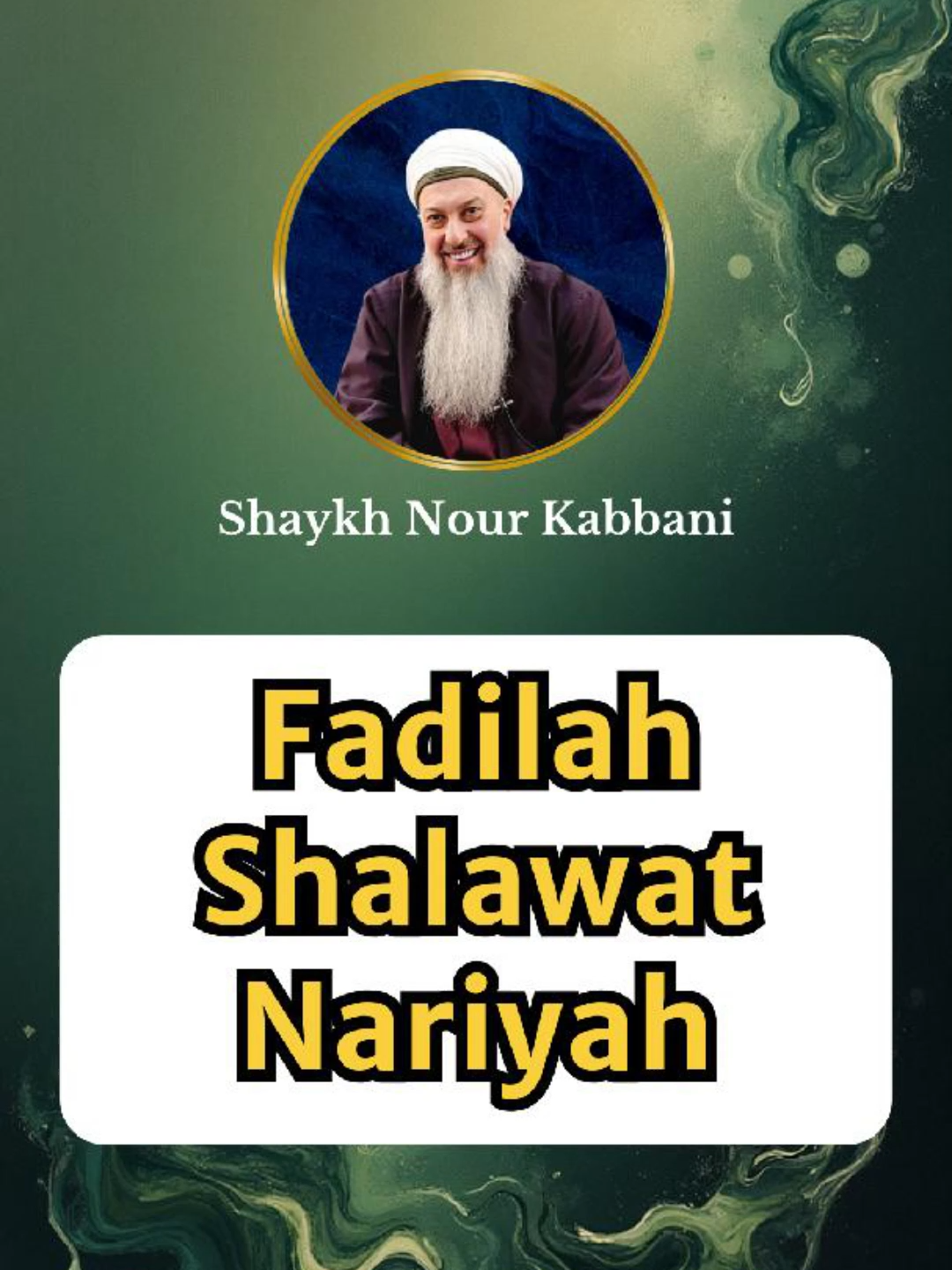 FADILAH SHALAWAT NARIYAH Mawlana Syekh Nour Kabbani menganjurkan untuk membaca Shalwat Nariyah 7 kali sehari untuk menghilangkan segala kekhawatiran dan kesulitan kita insyaAllah. اللَّهُمَّ صَلِّ صَلَاةً كَامِلَةً وَسَلِّمْ سَلَامًا تَامًّا عَلَى سَيِّدِنَا مُحَمَّدٍ الَّذِي تَنْحَلُّ بِهِ الْعُقَدُ، وَتَنْفَرِجُ بِهِ الْكُرَبُ، وَتُقْضَى بِهِ الْحَوَائِجُ، وَتُنَالُ بِهِ الرَّغَائِبُ، وَحُسْنُ الْخَوَاتِيمِ، وَيُسْتَسْقَى الْغَمَامُ بِوَجْهِهِ الْكَرِيمِ، وَعَلَى آلِهِ وَصَحْبِهِ فِي كُلِّ لَمْحَةٍ وَنَفَسٍ بِعَدَدِ كُلِّ مَعْلُومٍ لَكَ. Allāhumma ṣalli ṣalātan kāmilatan wa sallim salāman tāmmān ‘alā sayyidinā Muḥammadin alladhī tanḥallu bihī al-‘uqad, wa tanfariju bihī al-kurab, wa tuqḍā bihī al-ḥawāij, wa tunālu bihī ar-raghā’ib, wa ḥusnu al-khawātīm, wa yustasqā al-ghamāmu biwajhihī al-karīm, wa ‘alā ālihī wa ṣaḥbihī fī kulli lamḥatin wa nafasin bi‘adadi kulli ma‘lūmin laka. Ya Allah, limpahkanlah rahmat yang sempurna dan keselamatan yang sempurna kepada junjungan kami Nabi Muhammad, yang dengan (beliau) terurai segala ikatan (kesulitan), terhapus segala kesusahan, terpenuhi segala hajat, tercapai segala keinginan, dan diperoleh husnul khātimah. Dan dengan wajah beliau yang mulia, awan diturunkan hujan. Dan (limpahkanlah pula) kepada keluarga dan para sahabatnya, pada setiap kedipan mata dan setiap hembusan napas, sebanyak bilangan segala sesuatu yang Engkau ketahui. __________ #Shalawat #Shalawatnariyah #berkah #khawatir #kesulitan #ShaykhNazimalHaqqani #ShaykhHishamKabbani #ShaykhNourKabbani #Sufisme #Tasawuf #Tarekat #Thoriqoh #Aswaja #Naqshbandi #Naqsyabandi #Sufi #Sufilive