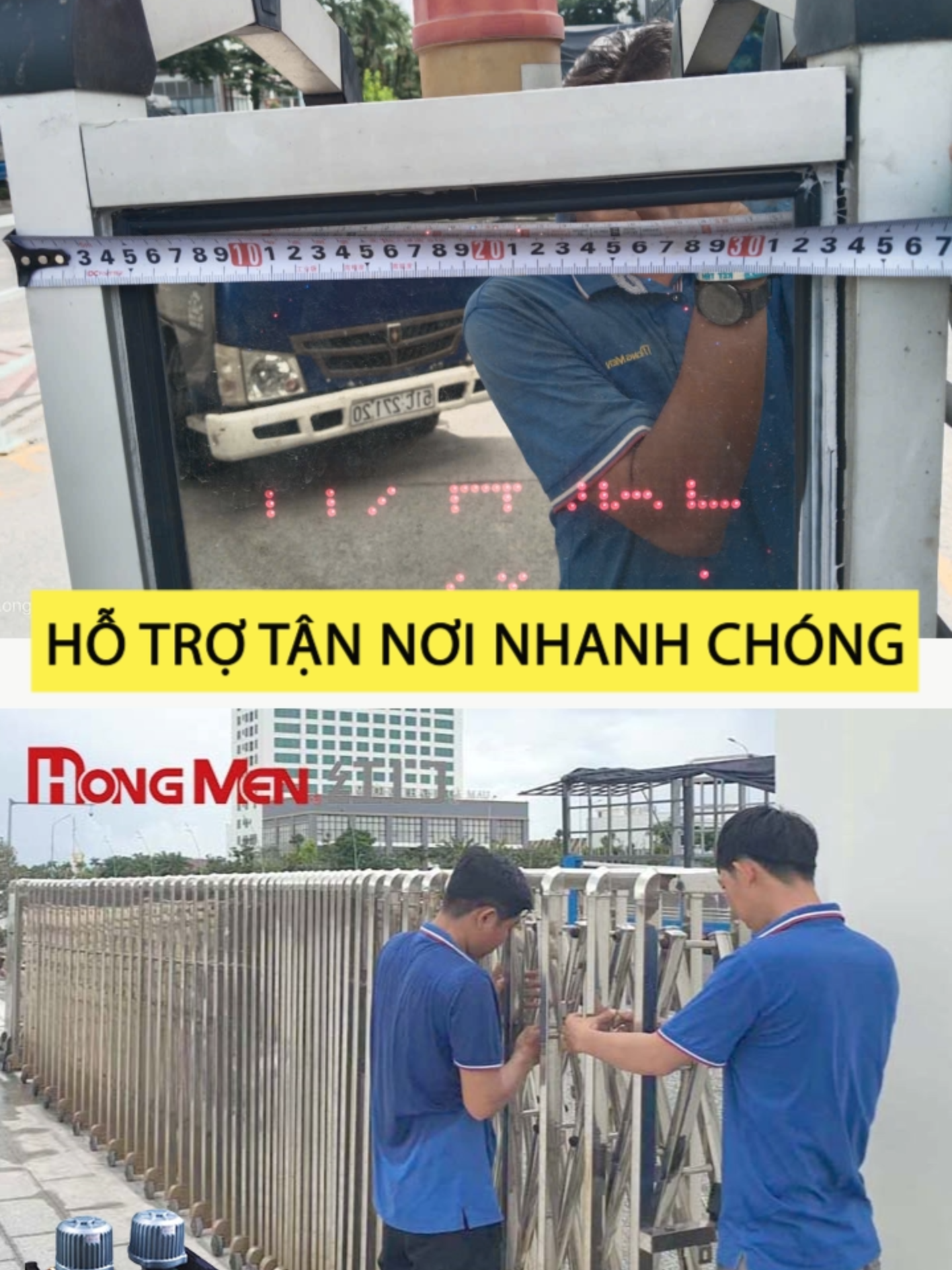 Cổng HongMen hư hỏng: Tuyệt đối KHÔNG ĐƯỢC tự ý tháo lắp! ⛔ Gọi chuyên gia ngay! #hongmenvietnam #SửaChữaCổng #HỗTrợKỹThuật
