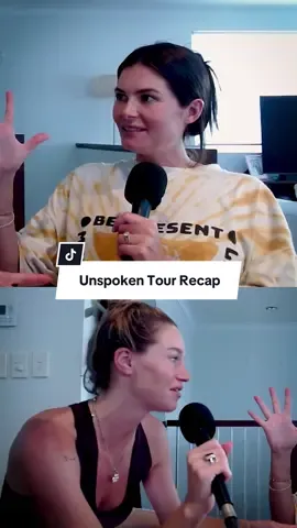 Tour recap timeeee. This week we’re debriefing the Unspoken Tour. All the highs, the lols, the backstage madness… and the mum guilt that smacked us right in the face more than once. Being on the road while still trying to be present mums is a juggle none of us are nailing perfectly, but god we try. And if there’s one thing we kept coming back to, it’s this: we want our girls to see us doing the things we love, working hard, taking chances, and backing ourselves. Because that’s the stuff they’ll remember. Episode is live now darlings 🧡