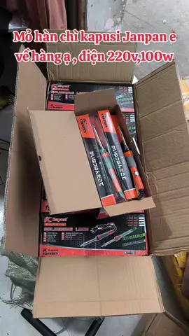 Mỏ hàn chì kapusi Janpan sử dụng dòng điện 220v, công suất 100w#mohanchi#kapusi #dungcusuachua #giare #xuhuongtiktok 