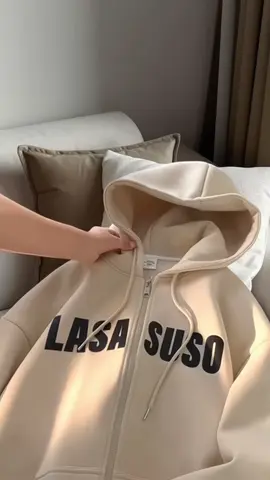 Áo khoác LASASUSO chất liệu nỉ#aohoodie 