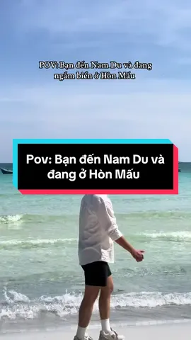 Hòn Mấu là 1 trong 21 đảo của quần đảo Nam Du. Để đi được đến đây bạn sẽ phải tham gia đi tàu tham quan cả ngày cho chuyến đi 3N2D. Hẹn gặp mọi người tại Nam Du nha  #reviewnamdu #dulichnamdu #reviewhonson #dulichhonson #anhnhanvienbantour 