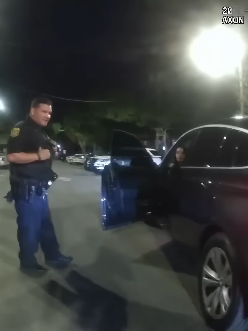 Wannabe Rich Women Hits Cop Car, Thinks She’ll Get Away part 1