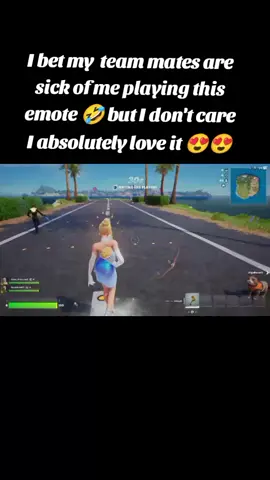 The Battle pass did good with this emote 😍😍 I love it 💅 #fortnite #emote #loveit #casualgamer #fyp 