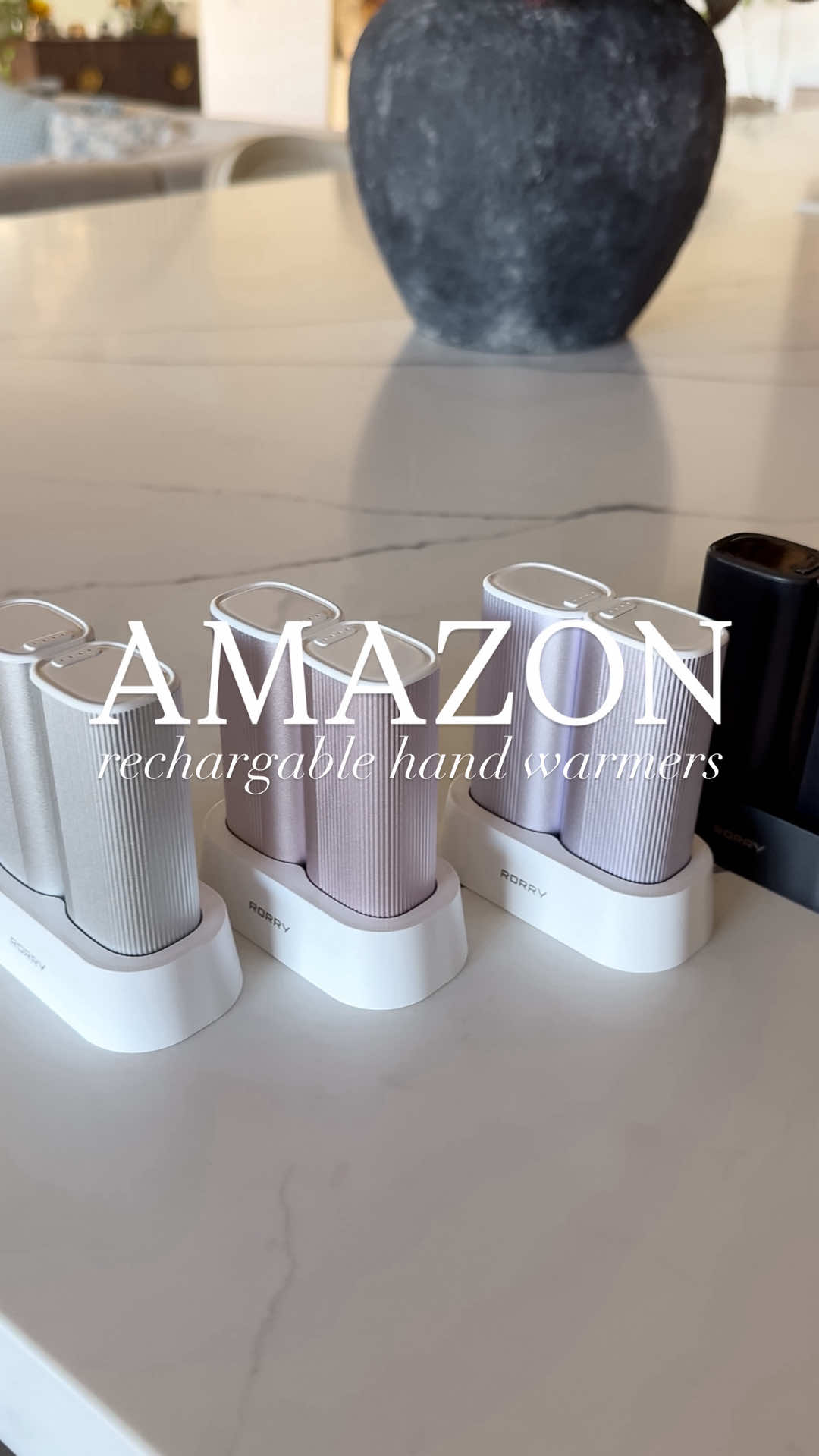 ✨Follow the link in our bio  ➡️ “AS SEEN IN VIDEOS 3” for the link to these rechargeable hand warmers! They are absolutely a winter must have ❤️‍🔥 & they’re magnetic so they always stay together! (Would be the perfect stocking stuffer!)🧦🎄 #asmr #thesistershoppers #amazonmusthaves #stockingstuffer #amazonfavorites @Amazon @Amazon Influencer Program 