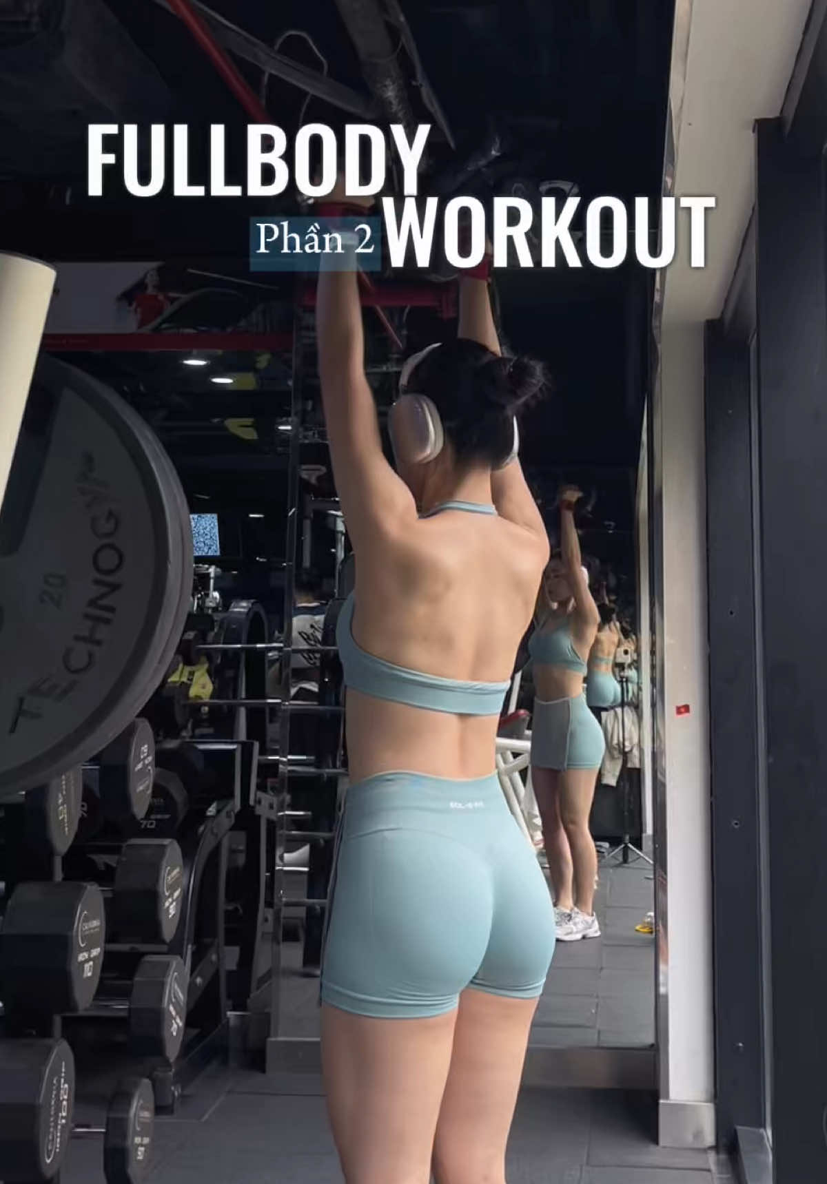 ✨Tiếp tục phần 2: FULL BODY+ chỉ vs tạ đơn✨ 4. Rotational lunge 3x8/side 5. Db exxteral rotation 3x12  6. Alterating db hammer curls 3x12  7. Barbell lunge 3x15  💌Inbox/cmt coaching online/ offline 🙌Follow nhận thông báo năng lượng mới hàng tuần  #nhungrosefitness #trend #fullbodyworkout #xuhuong 