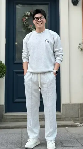 Set nỉ nam basic – đơn giản nhưng lên form cực chuẩn! #SetNiNam #ThoiTrangNam #OutfitBasic #MensWear #PhongCachDonGian 