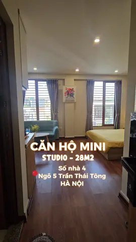 Phòng studio full ánh sáng – vị trí đẹp tại Trần Thái Tông #canhodichvu #alayaaprartemnt #fullnoithat 