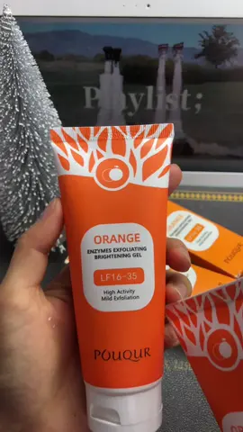 You need this exfoliant to deeply cleanse your skin #orange #whitening #gel #orangeenzimeexfoliante #anitaceto