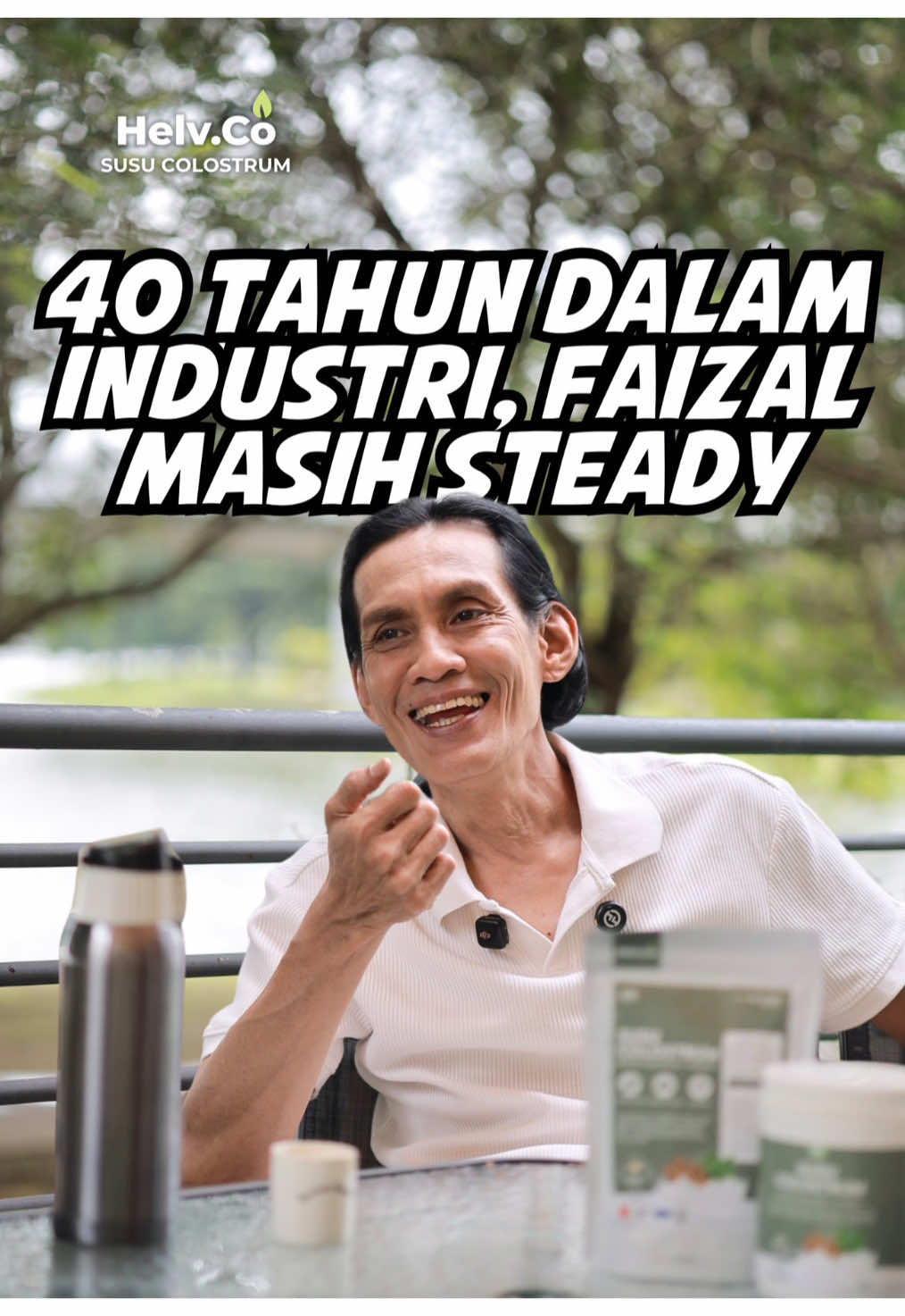 40 tahun dalam bidang lakonan bukan mudah — Faizal kekalkan tenaga dengan colostrum. Jom ikut langkah sihat, tekan beg kuning sekarang ✅ #helvco #susucolostrum #susu #artis #film 