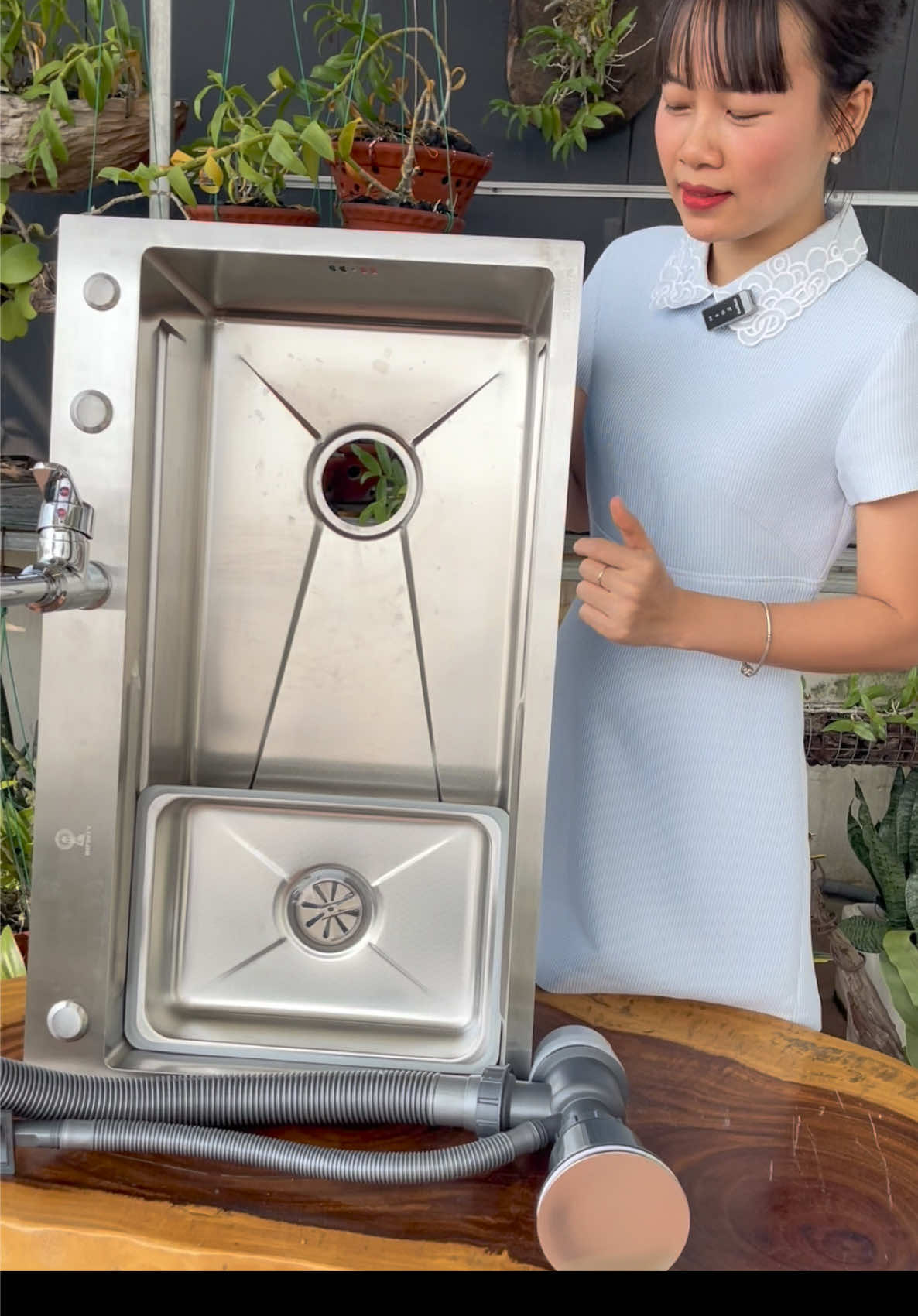 Chậu rửa bát inox 304 kích thước 78*46 dầy dặn bền bỉ #chậurửabátinox304 #chậurửabát1hố 