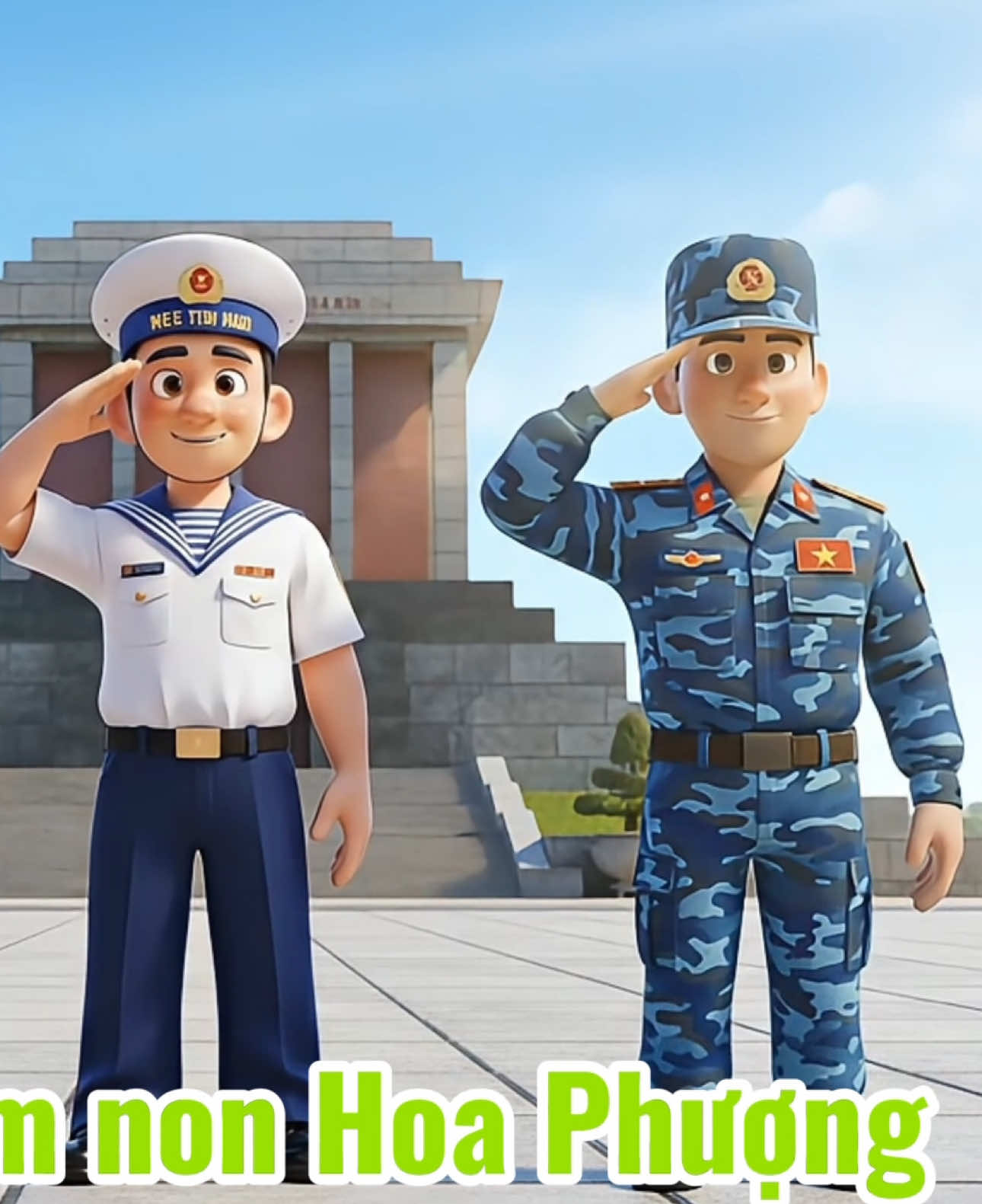 Khám phá nghề bộ đội - VIDEO AI 🇻🇳 #mamnonhoaphuong #STEAM #AI #SANGTAO 