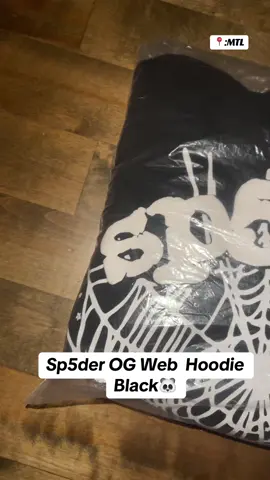 Sp5der PG Web Hoodie Black🐼   DM TO ORDER‼️#fyp#sp5derhoodie #reselling#xycba#hoodie