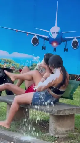 El avión mucho susto tan😀#tiktokshop #humor #tiktokshop #viral 