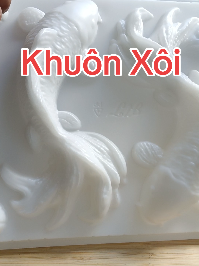 Khuôn Nhựa Cá Chép Hoá Rồng, nhấn Xôi #khuonxoi #cachep #khuonlambanh #xuhuongtiktok #muataitiktok 