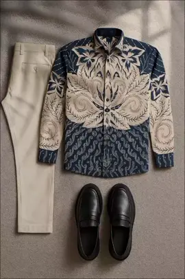 outfit kondangan keren✨ #masukberanda #outfitkondangan #kemejabatikpria #yangkaliancari #kemejabatikmotif 