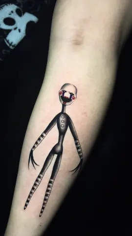 Come see me for your next fnaf tattoo in Ohio! #fnaf #fivenifhtsatfreddys #ohiotattooartist #thepuppet 